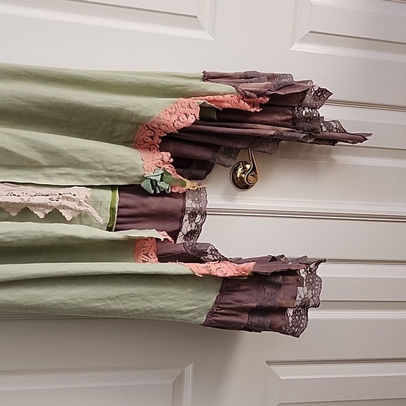 OOAK MOSSIE ANNA ARTISAN DESIGN Ladies Sleeveless Duster OOAK - Picture 3 of 3